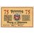 Germany, Burg auf Fehmarn, 75 Pfennig, UNC(63)
