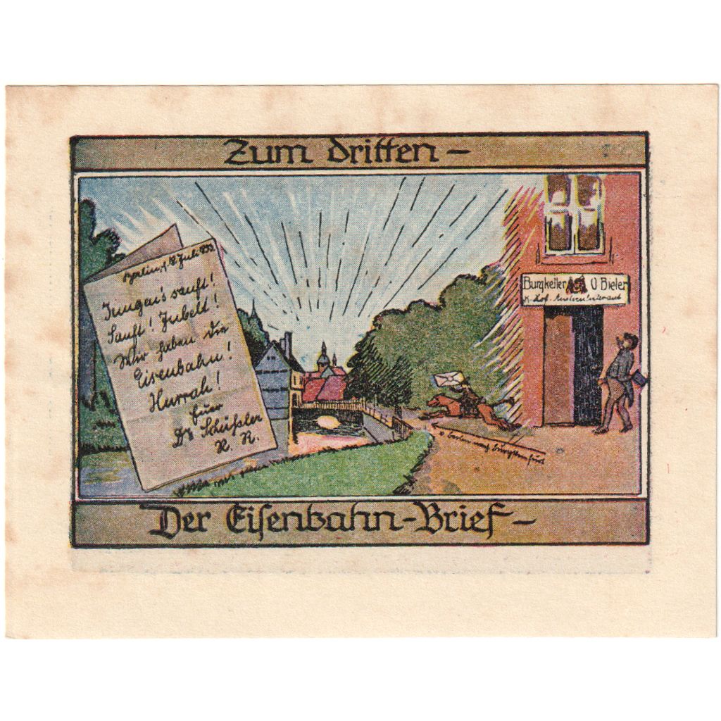 Germany, Burgsteinfurt, 50 Pfennig, 1923-01-01, EF(40-45)