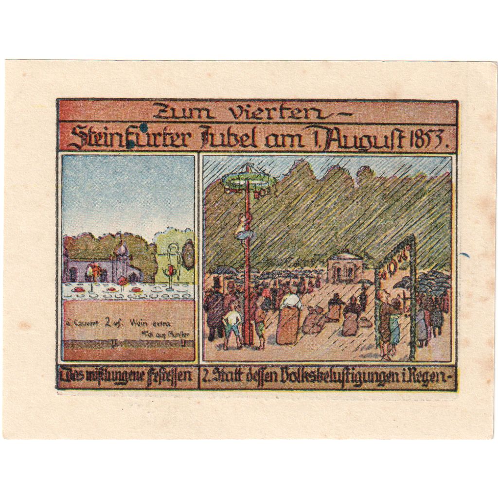Alemania, Burgsteinfurt, 50 Pfennig, 1923-01-01, EBC