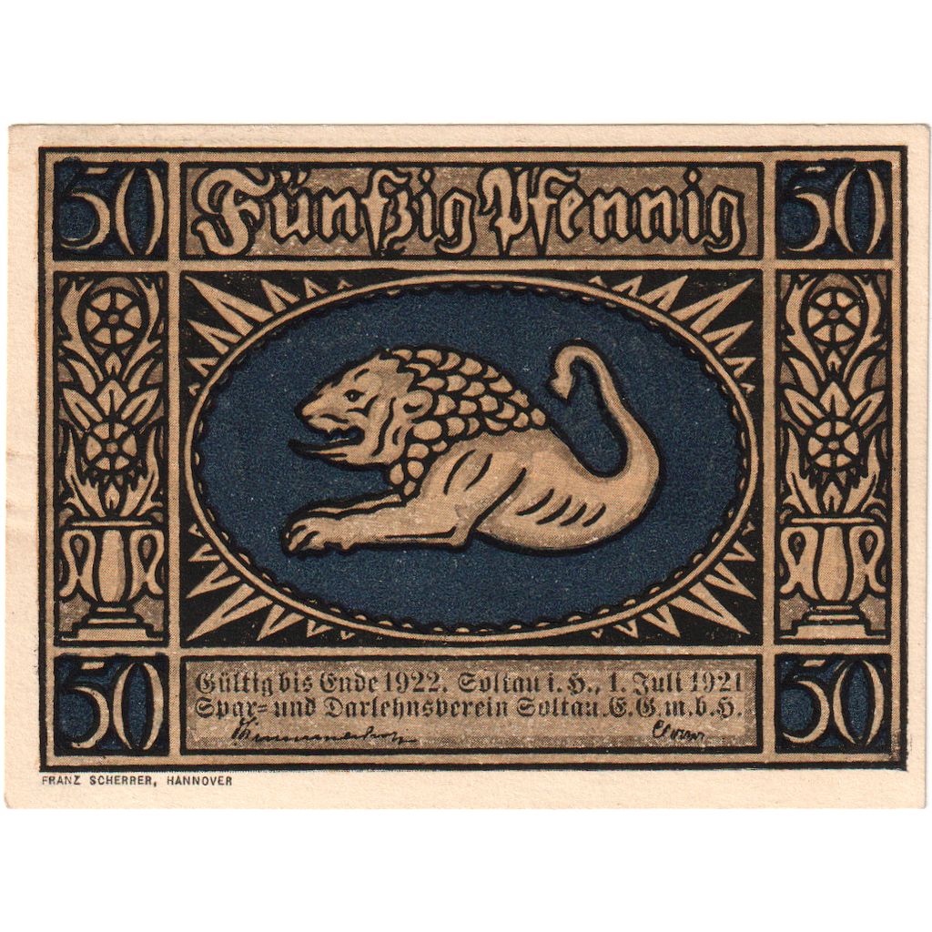Alemania, Soltau, 50 Pfennig, 1921-07-01, SC