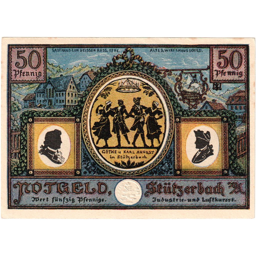 Alemania, Stützerbach, 50 Pfennig, 1921-06-01, SC