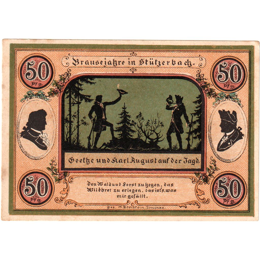 Alemania, Stützerbach, 50 Pfennig, SC