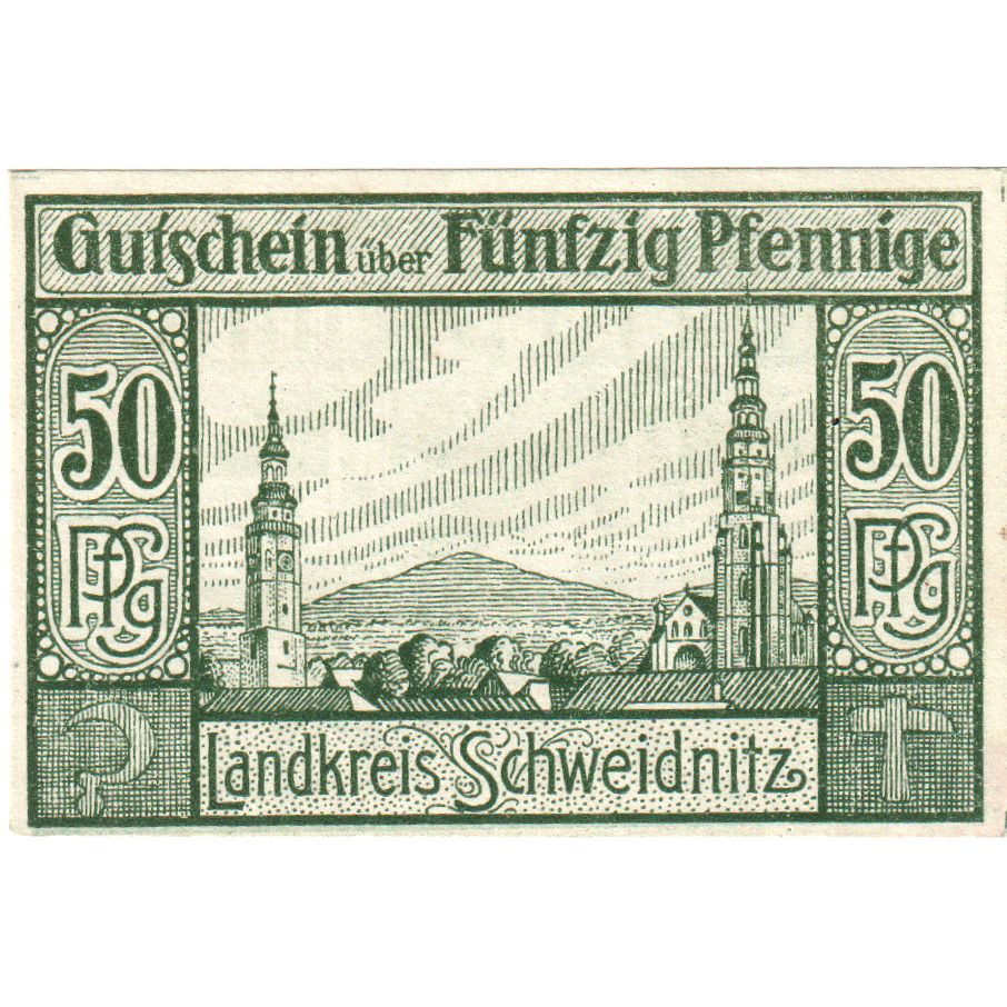 Alemania, Schweidnitz, 50 Pfennig, 1920-09-25, SC
