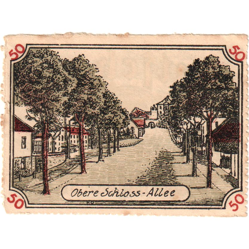 Alemanha, Ballenstedt, 50 Pfennig, 1920-09-28, VF(20-25)
