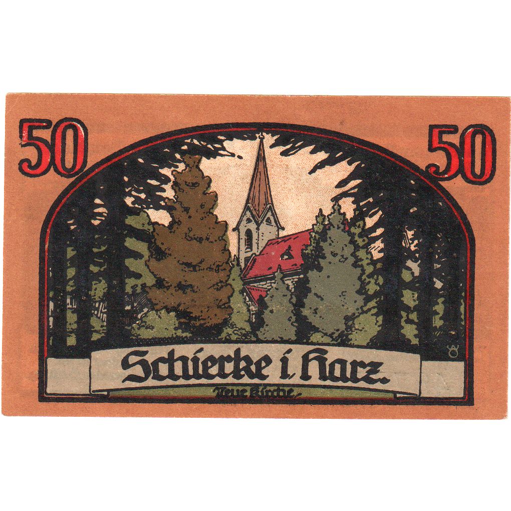 Deutschland, Schierke, 50 Pfennig, 1920-04-01, UNZ-
