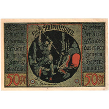 Deutschland, Schleusingen, 50 Pfennig, SS+