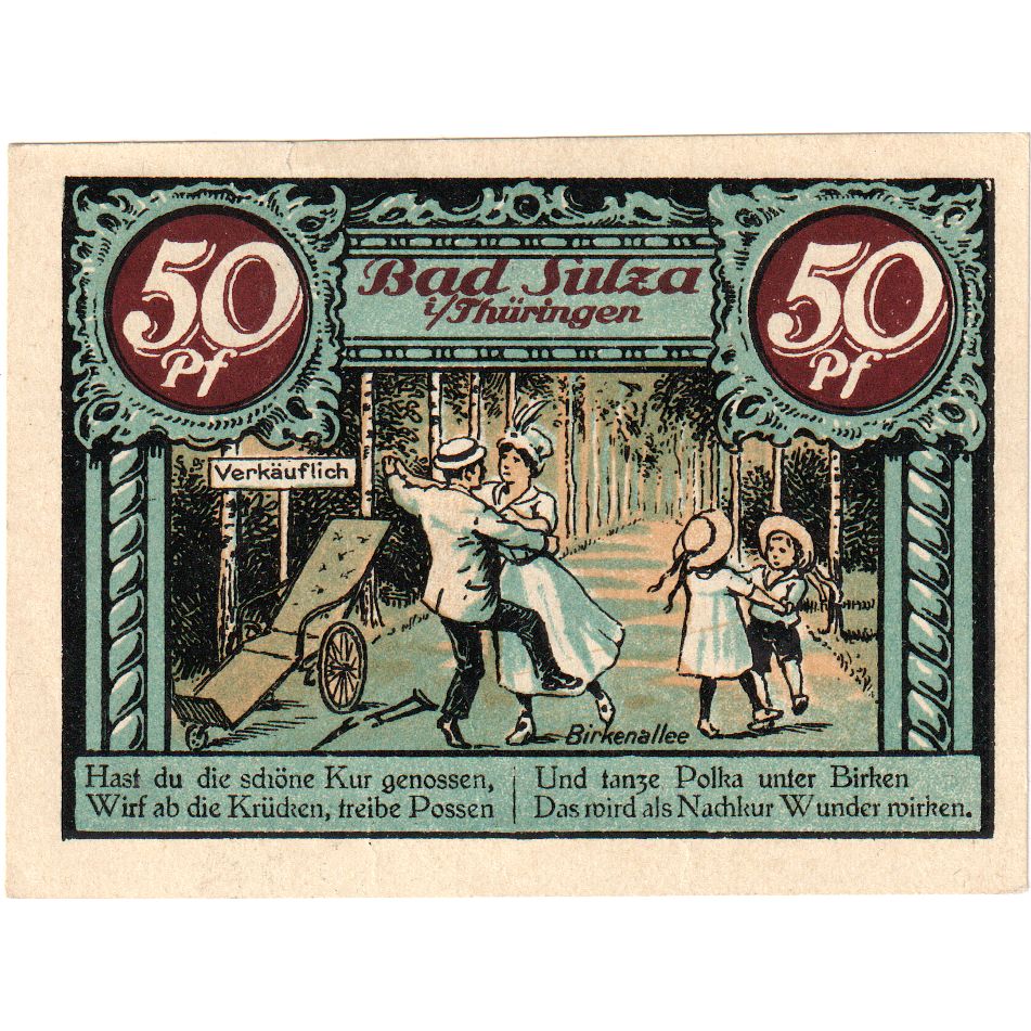 Alemania, Bad Sulza, 50 Pfennig, 1922-12-31, SC