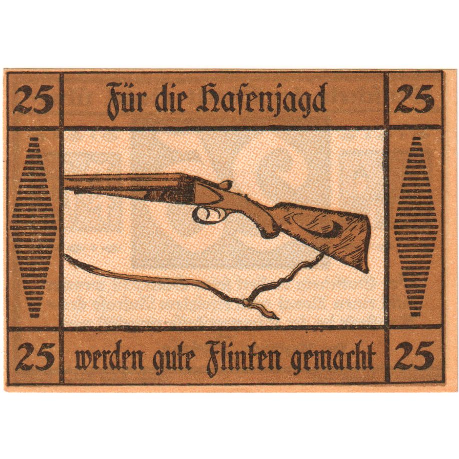 Deutschland, Suhl, 25 Pfennig, UNZ-