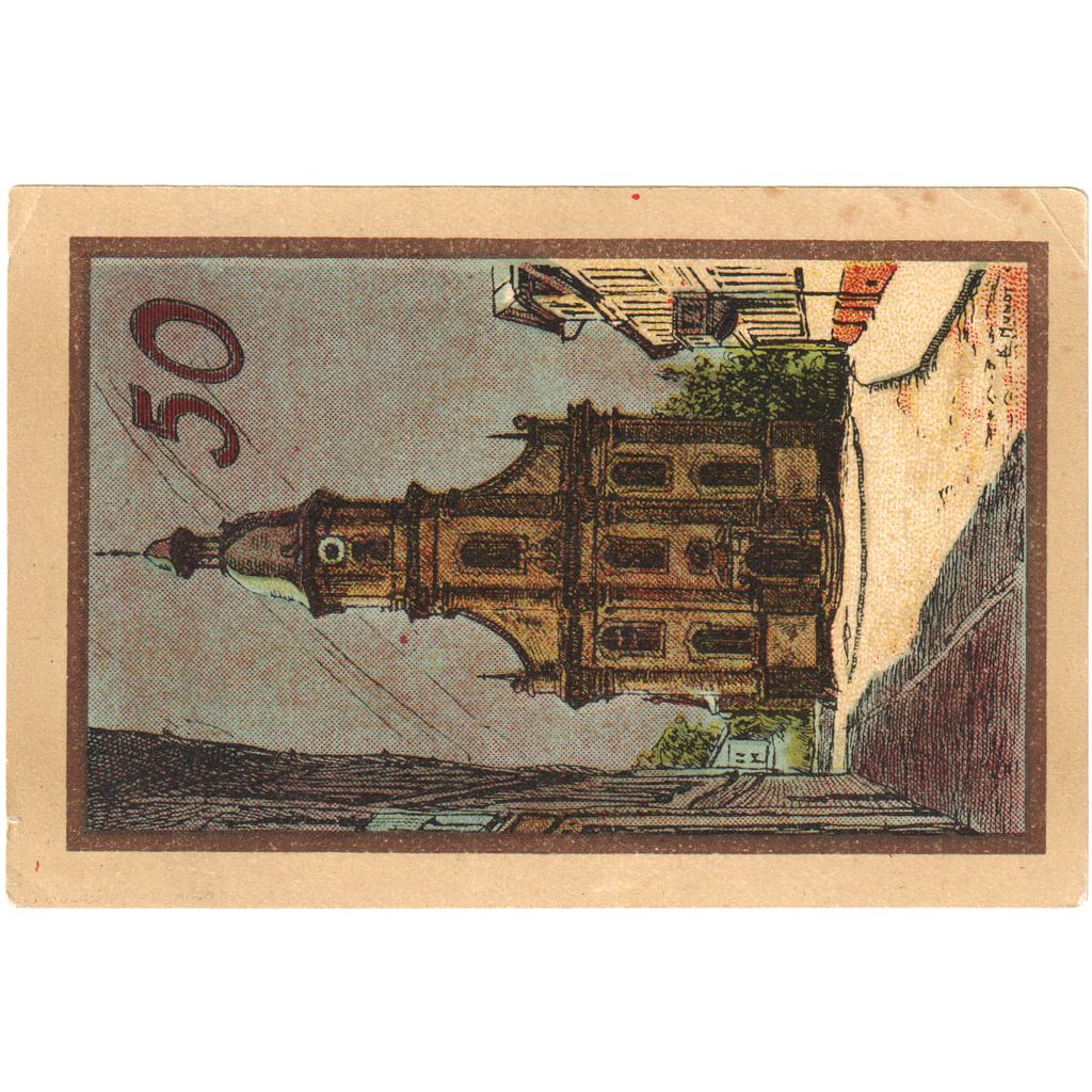 Alemania, Suhl, 50 Pfennig, MBC+