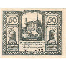 Alemania, Striegau, 50 Pfennig, 1920-10-01, SC