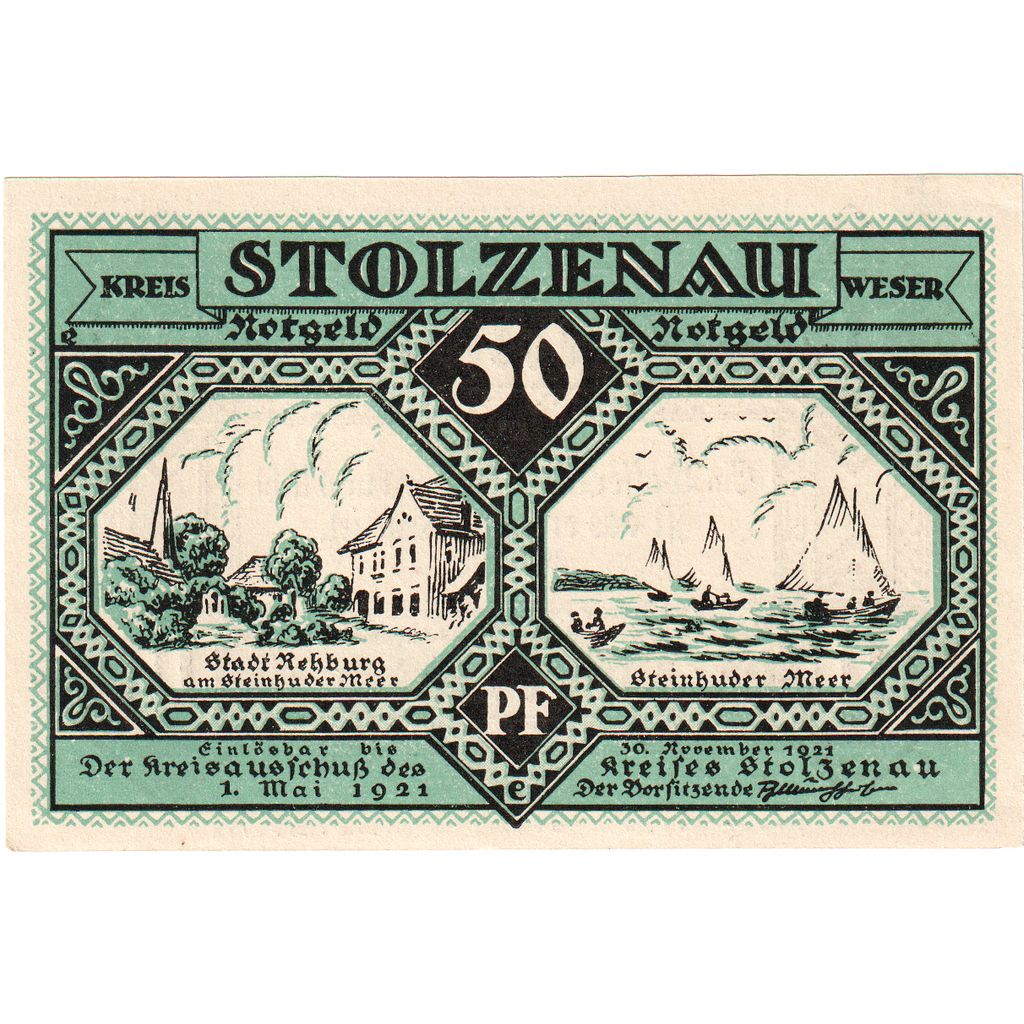 Alemania, Stolzenau, 50 Pfennig, 1921-11-30, SC