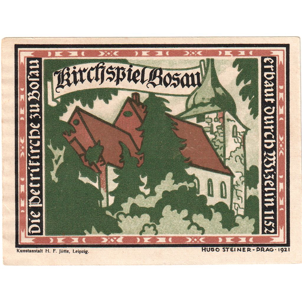 Alemania, Bosau, 50 Pfennig, 1921-05-15, SC