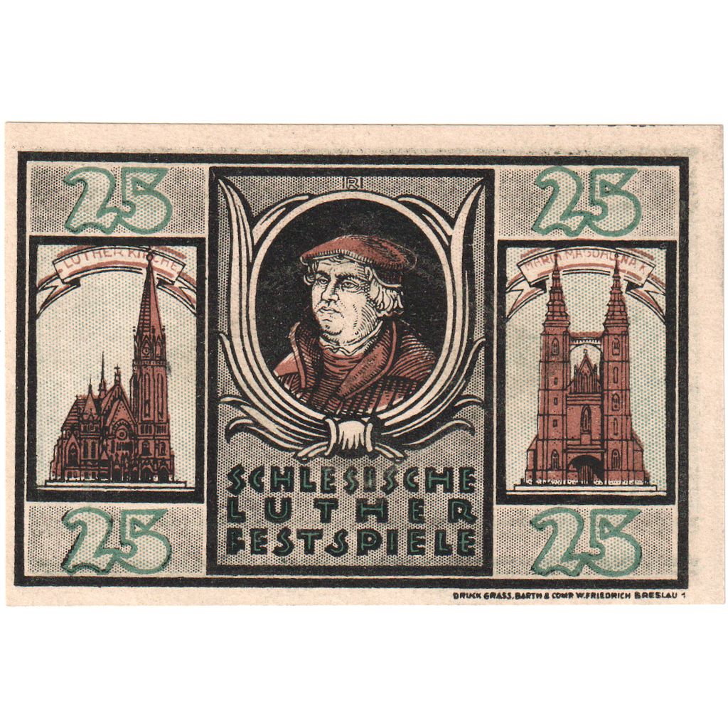 Alemania, Breslau, 25 Pfennig, 1921-07-15, SC