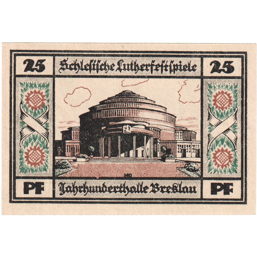 Alemania, Breslau, 25 Pfennig, 1921-07-15, SC