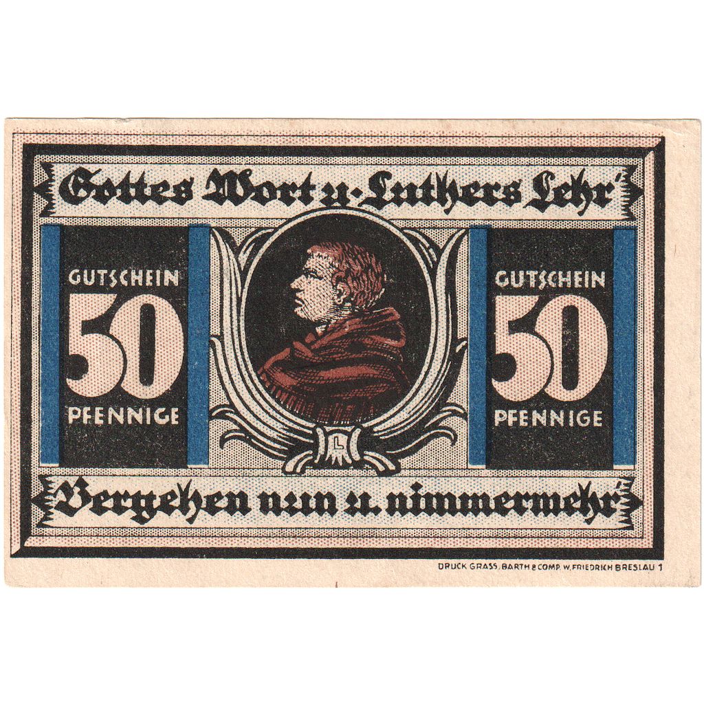 Duitsland, Breslau, 50 Pfennig, 1921-07-15, SPL