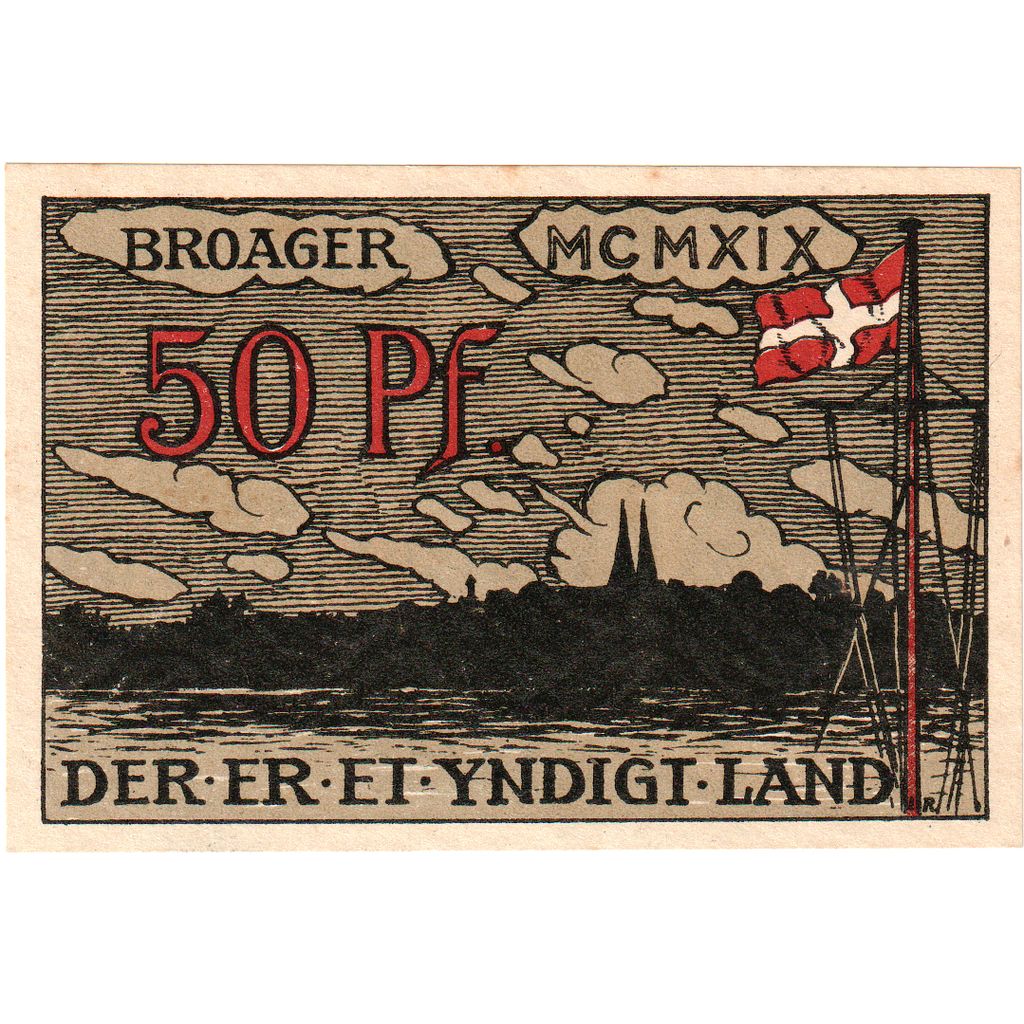 Alemania, Broager, 50 Pfennig, SC