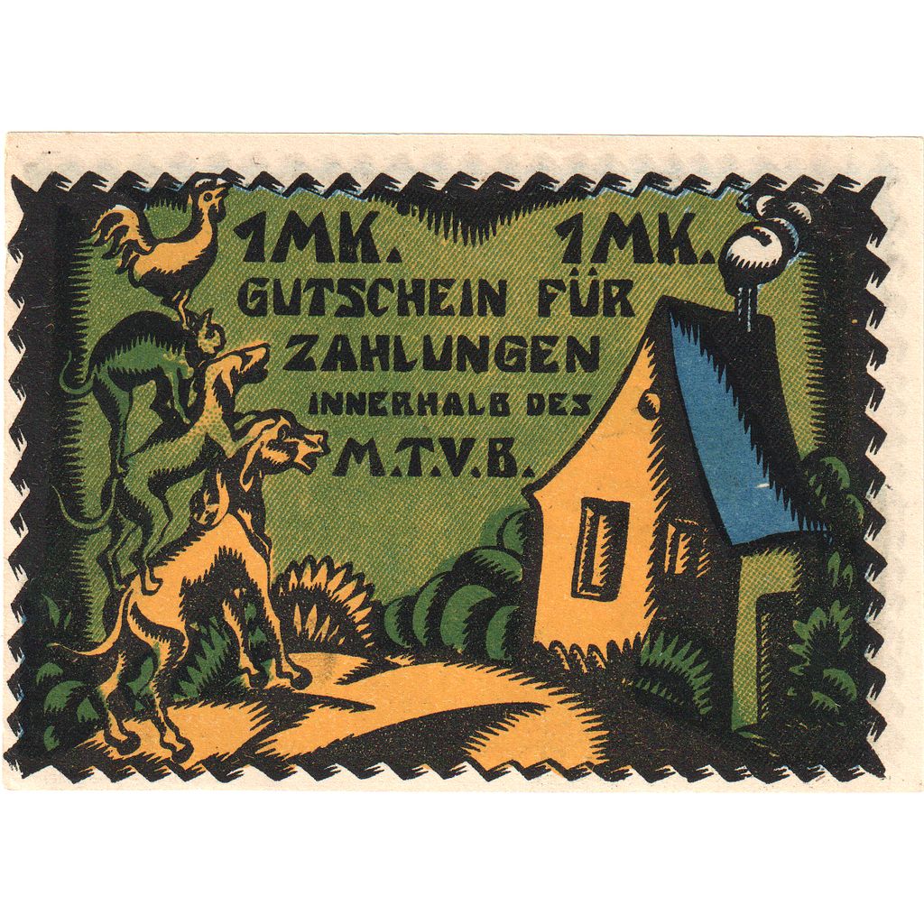 Alemania, Bremen, 1 Mark, SC