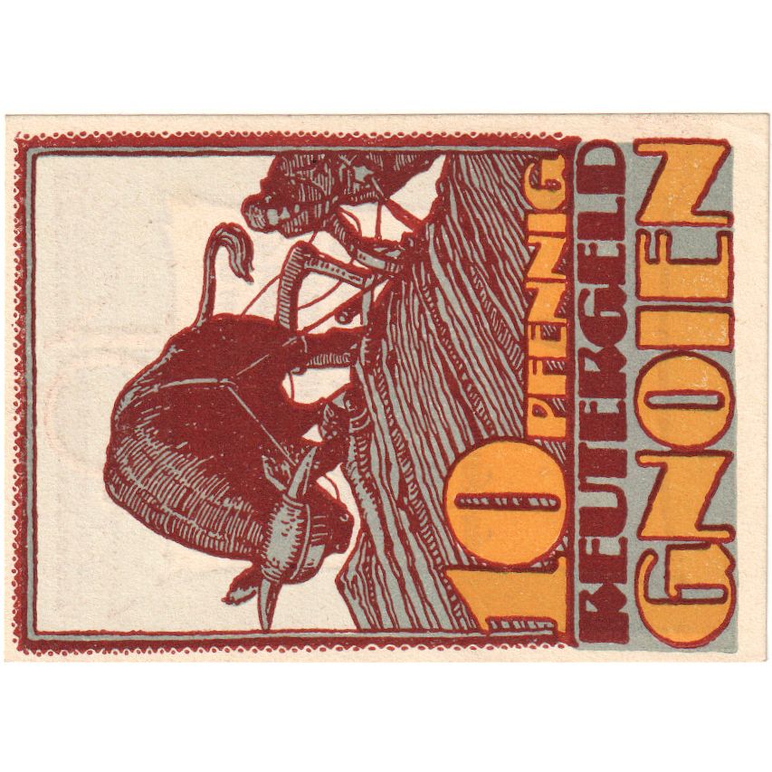 Alemania, Gnoien, 10 Pfennig, 1922-02-15, SC