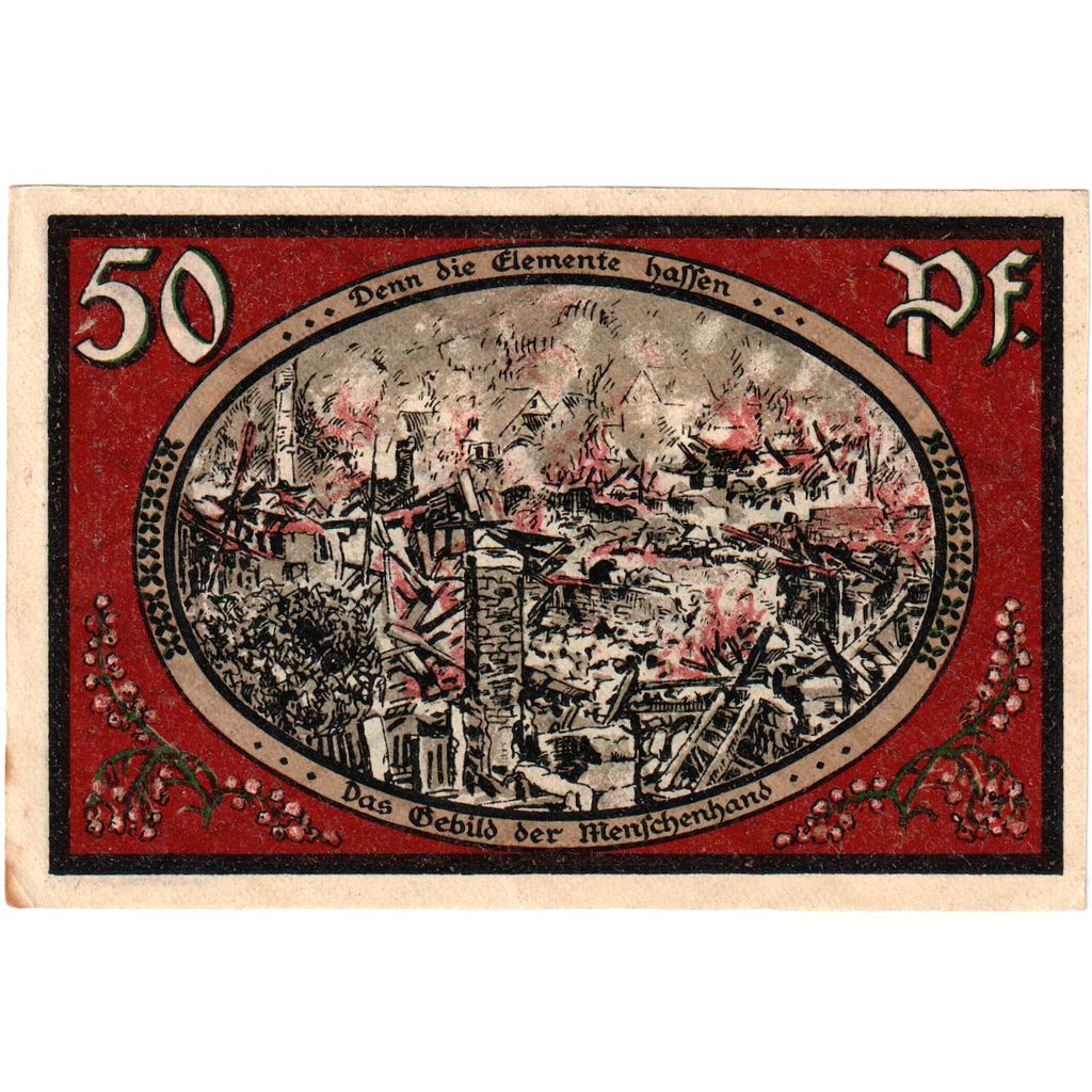 Deutschland, Wasungen, 50 Pfennig, 1921-10-01, UNZ-