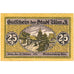 Niemcy, Ulm, 25 Pfennig, 1918-10-22, UNC(63)