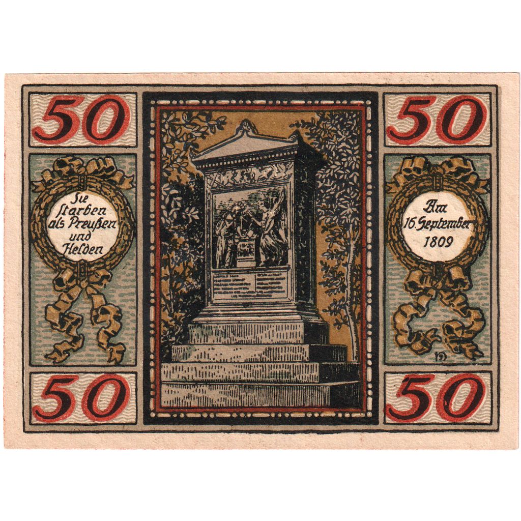 Alemania, Wesel, 50 Pfennig, SC