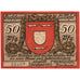 Niemcy, Wesel, 50 Pfennig, UNC(63)