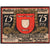 Niemcy, Wesel, 75 Pfennig, UNC(63)