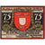 Niemcy, Wesel, 75 Pfennig, UNC(63)