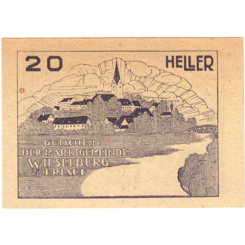 Österreich, Wieselburg, 20 Heller, 1920-12-31, UNZ-