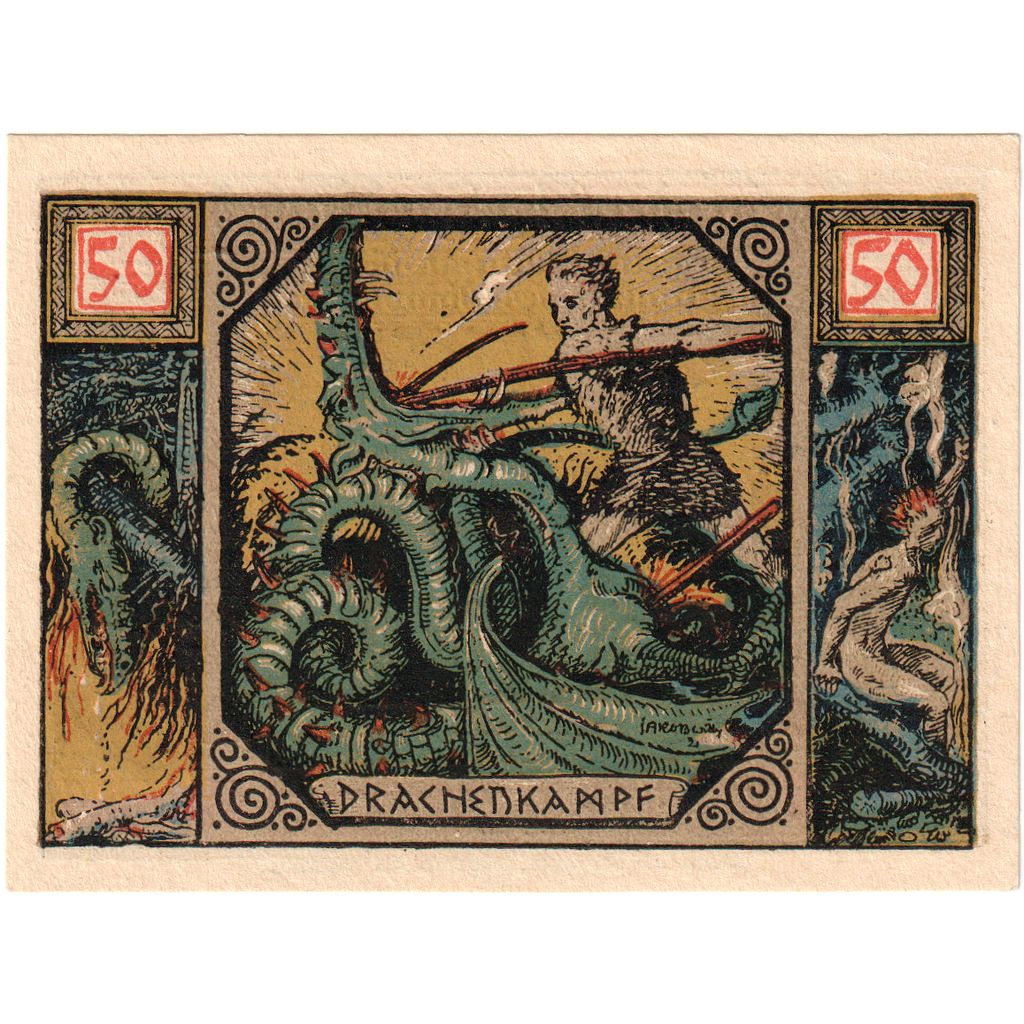 Deutschland, Xanten, 50 Pfennig, 1921-12-31, UNZ-