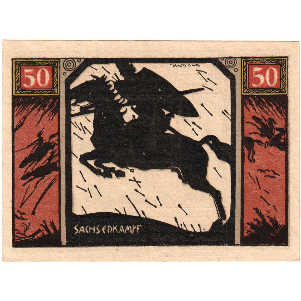 Alemania, Xanten, 50 Pfennig, 1921-12-31, SC