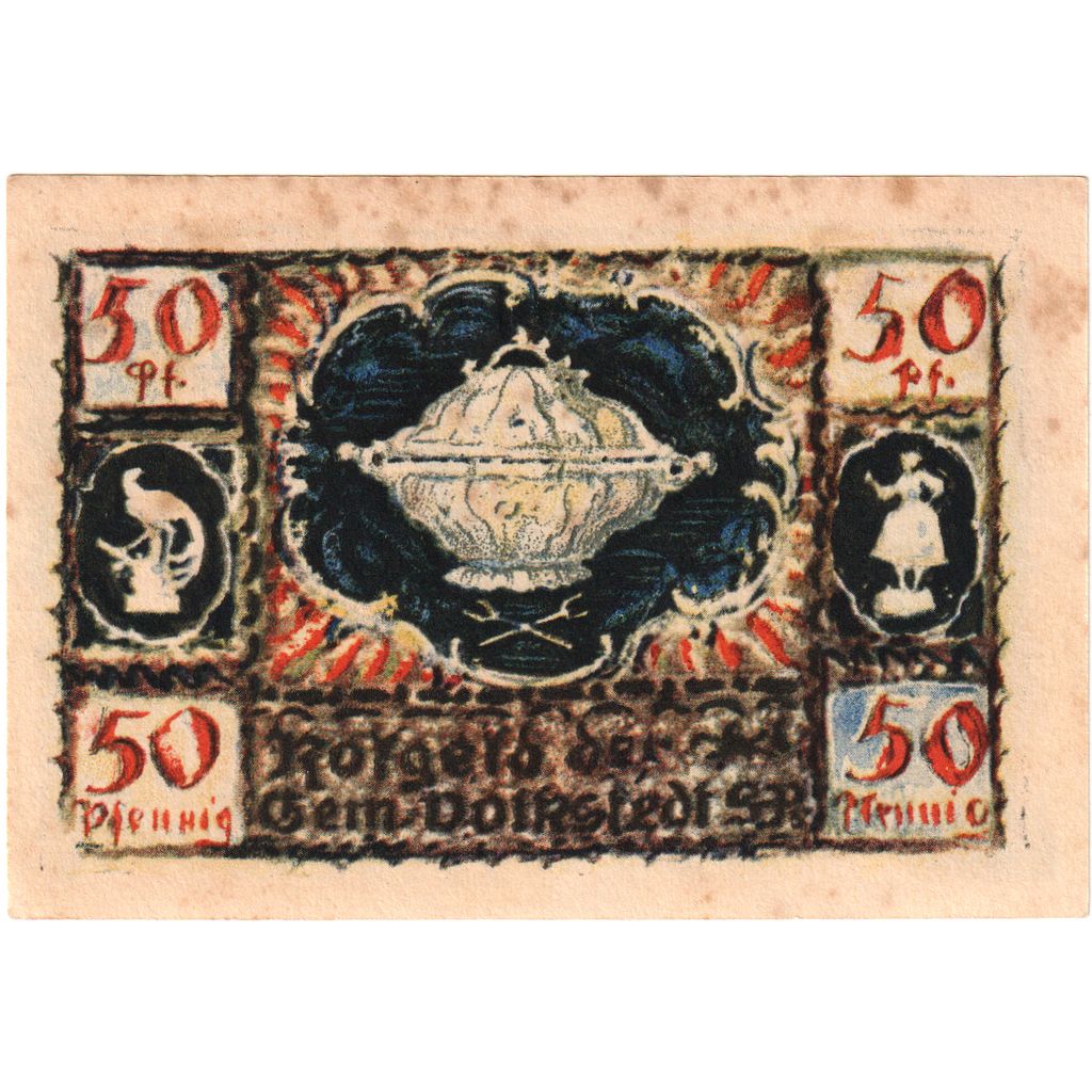 Alemania, Volkstedt, 50 Pfennig, 1921-09-01, BC
