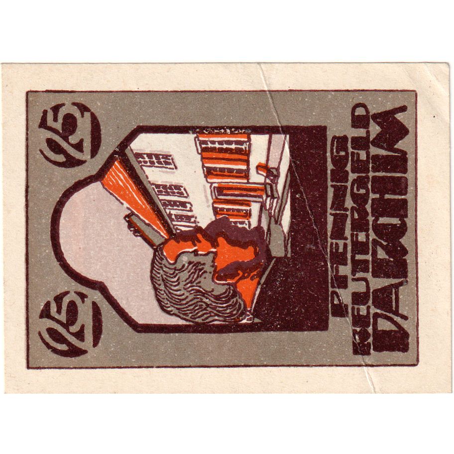 Niemcy, Parchim, 25 Pfennig, UNC(63)