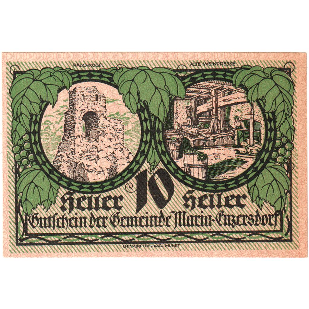Österreich, Enzersdorf, 10 Heller, 1920-12-31, UNZ-
