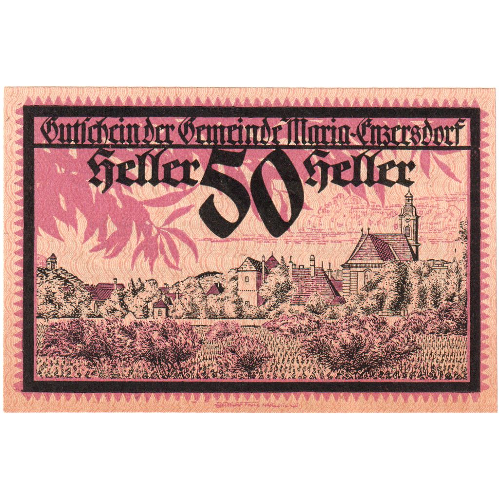 Österreich, Enzersdorf, 50 Heller, 1920-12-31, UNZ-
