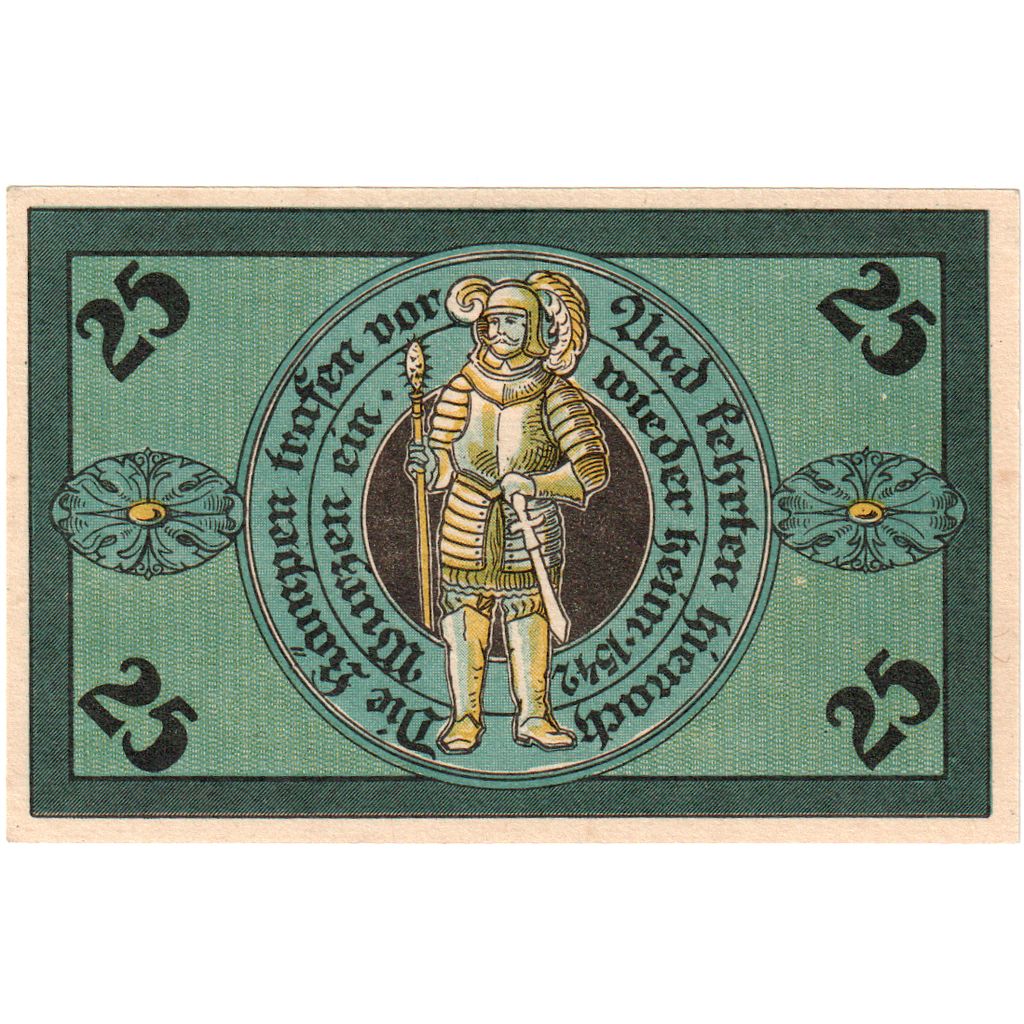 Germany, Torgau, 25 Pfennig, 1921-02-10, UNC(63)