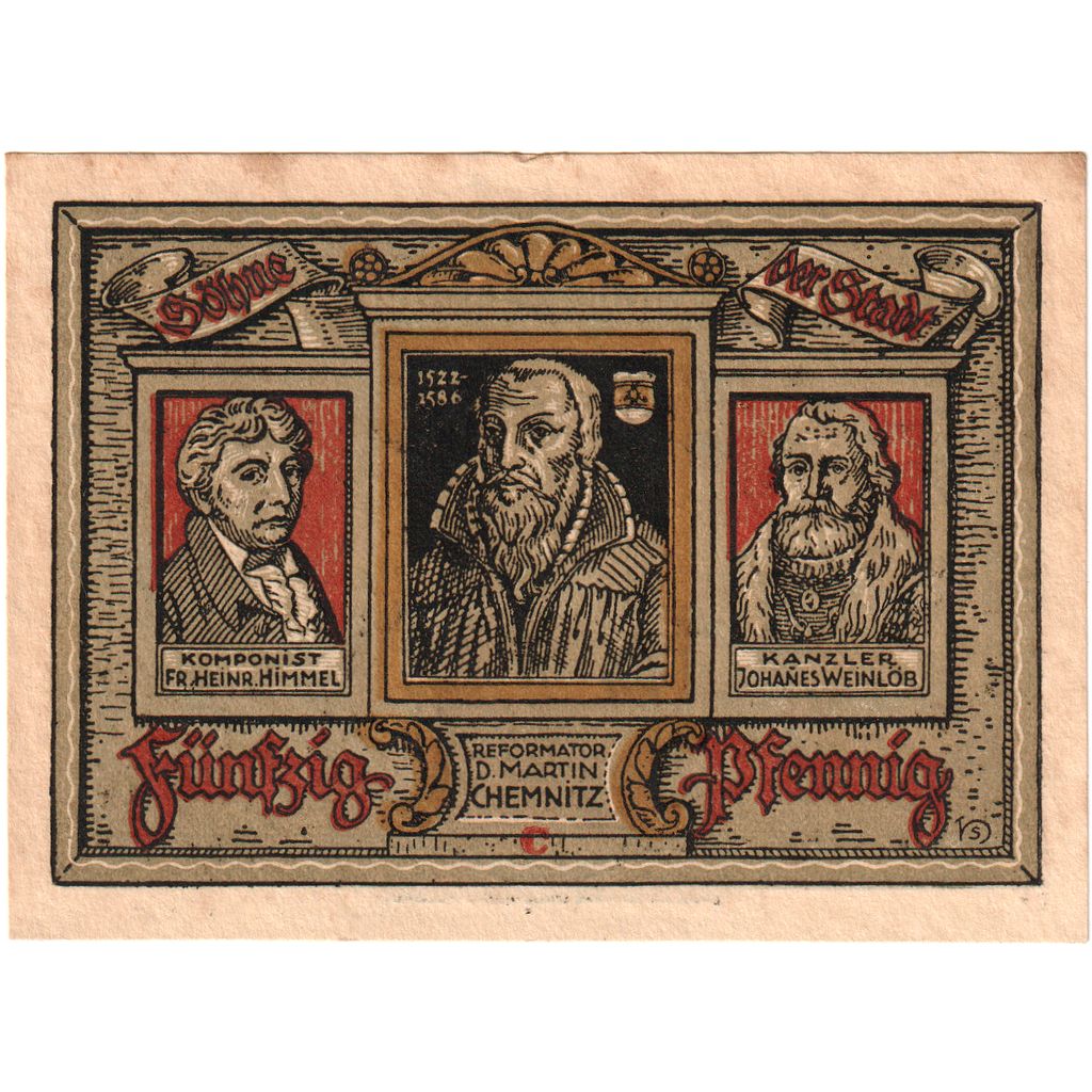Germany, Treuenbrietzen, 50 Pfennig, AU(55-58)