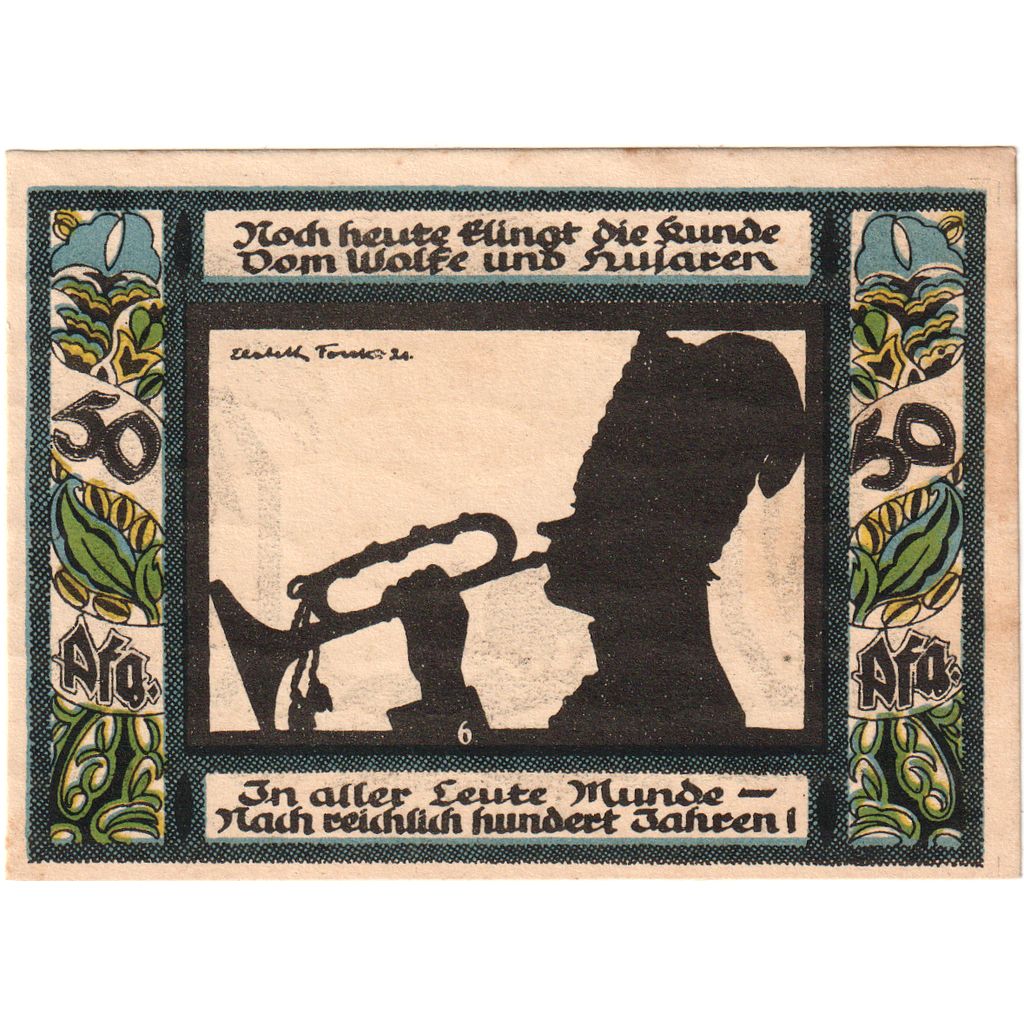 Alemania, Gollnow, 50 Pfennig, 1921-08-03, MBC