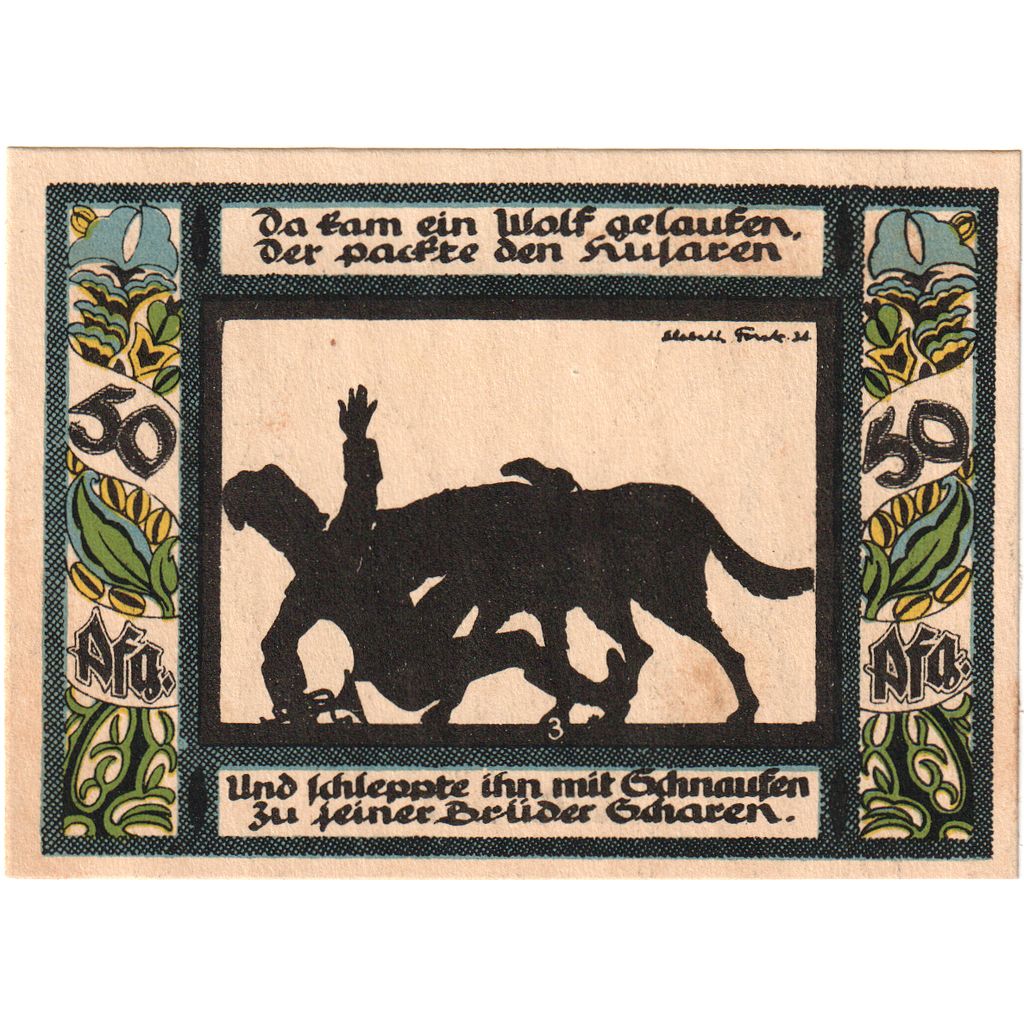 Germany, Gollnow, 50 Pfennig, 1921-08-03, AU(55-58)