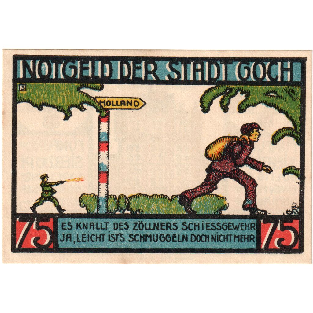 Deutschland, Goch, 75 Pfennig, 1922-01-01, UNZ-