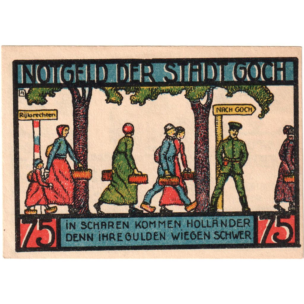 Duitsland, Goch, 75 Pfennig, 1922-01-01, SPL