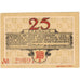 Deutschland, Glucksburg, 25 Pfennig, UNZ-