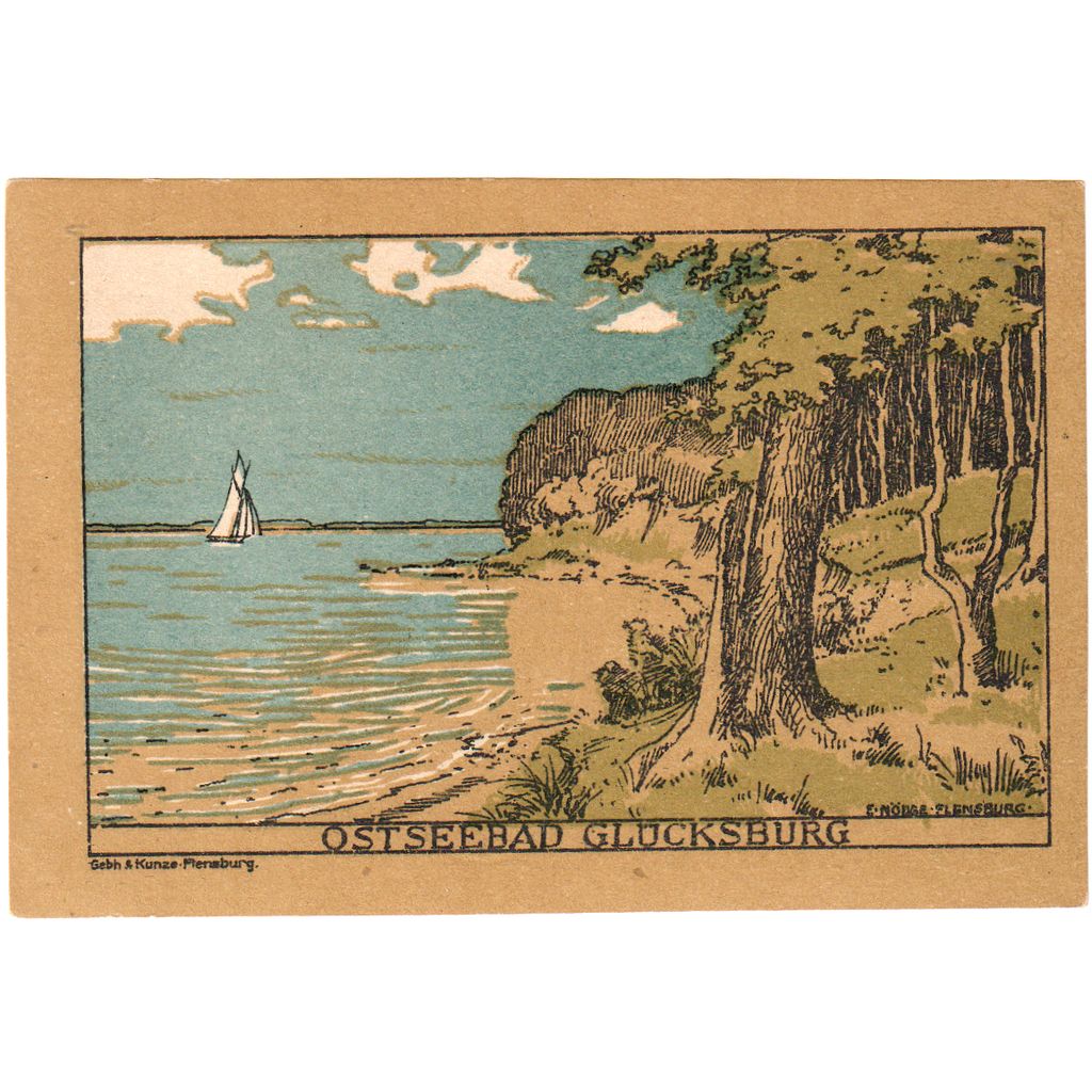 Germania, Glucksburg, 50 Pfennig, 1920-06-17, SPL