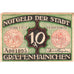 Germania, Gräfenhainichen, 10 Pfennig, 1921-05-31, BB