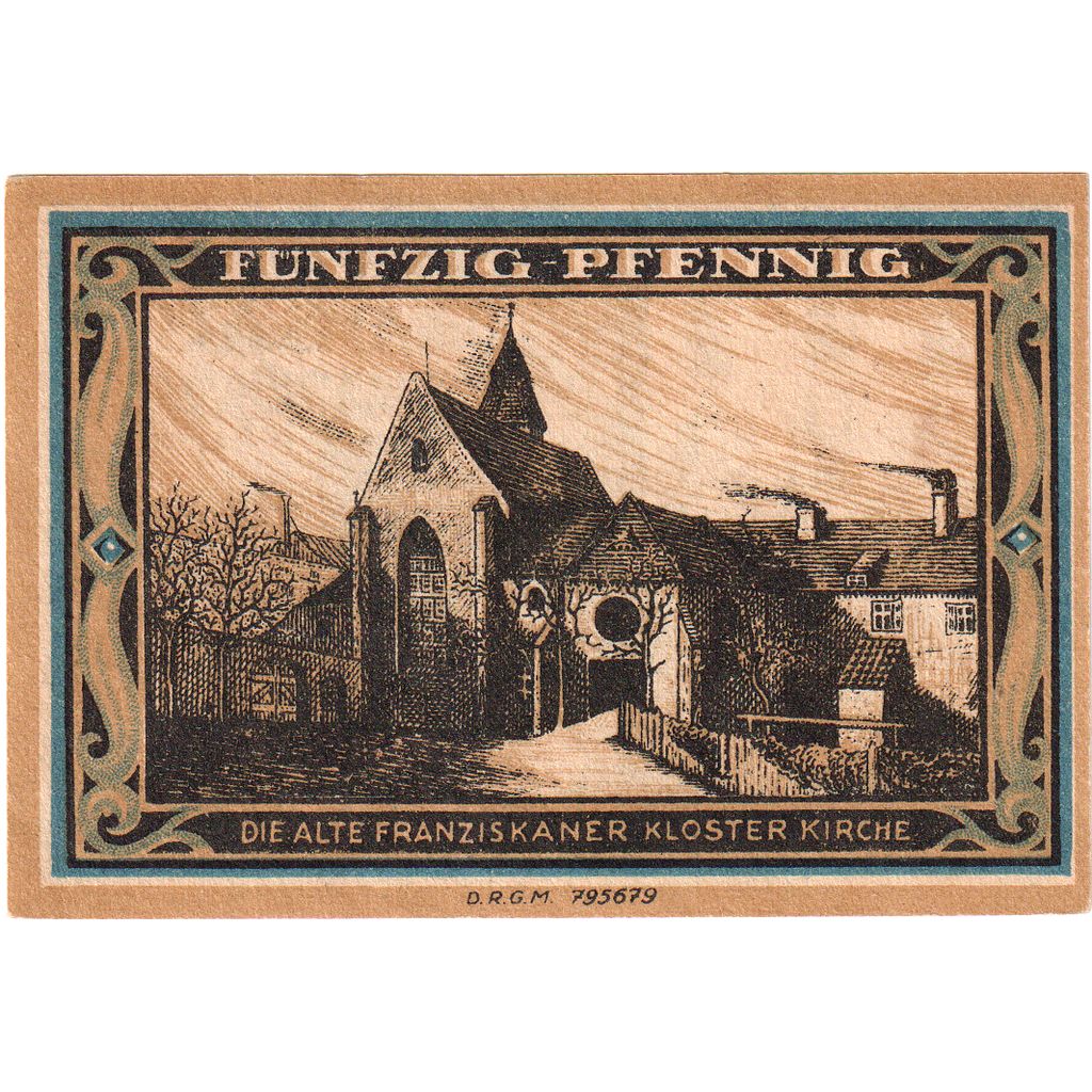 Germania, Glogau, 50 Pfennig, SPL