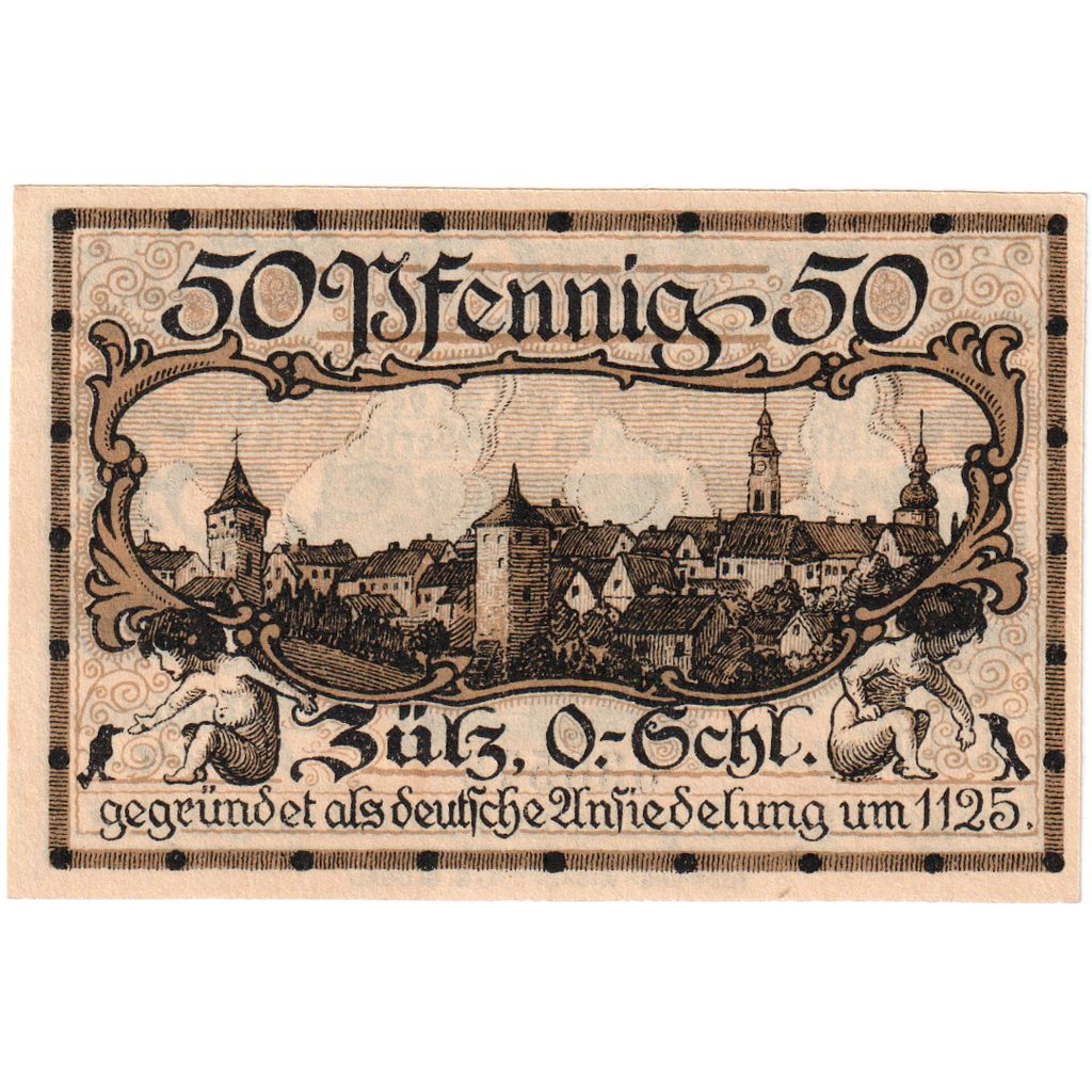 Germany, Zülz, 50 Pfennig, 1921-03-21, UNC(63)