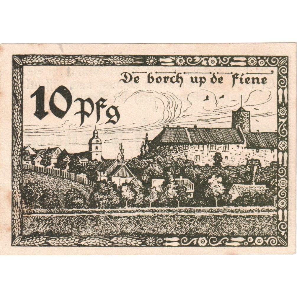 Germany, Vienenburg am Harz, 10 Pfennig, AU(55-58)