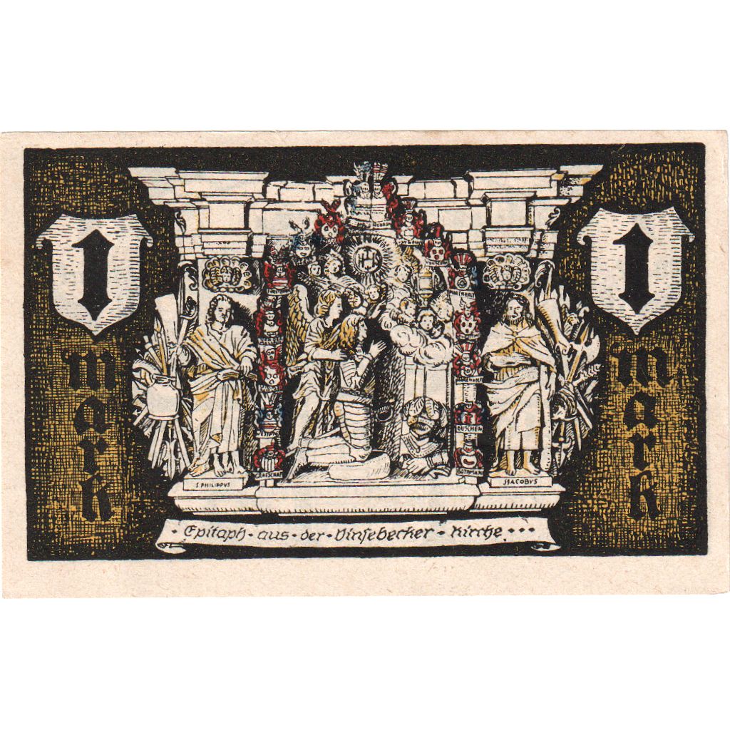 Germania, Vinsebeck, 1 Mark, 1921-05-15, SPL