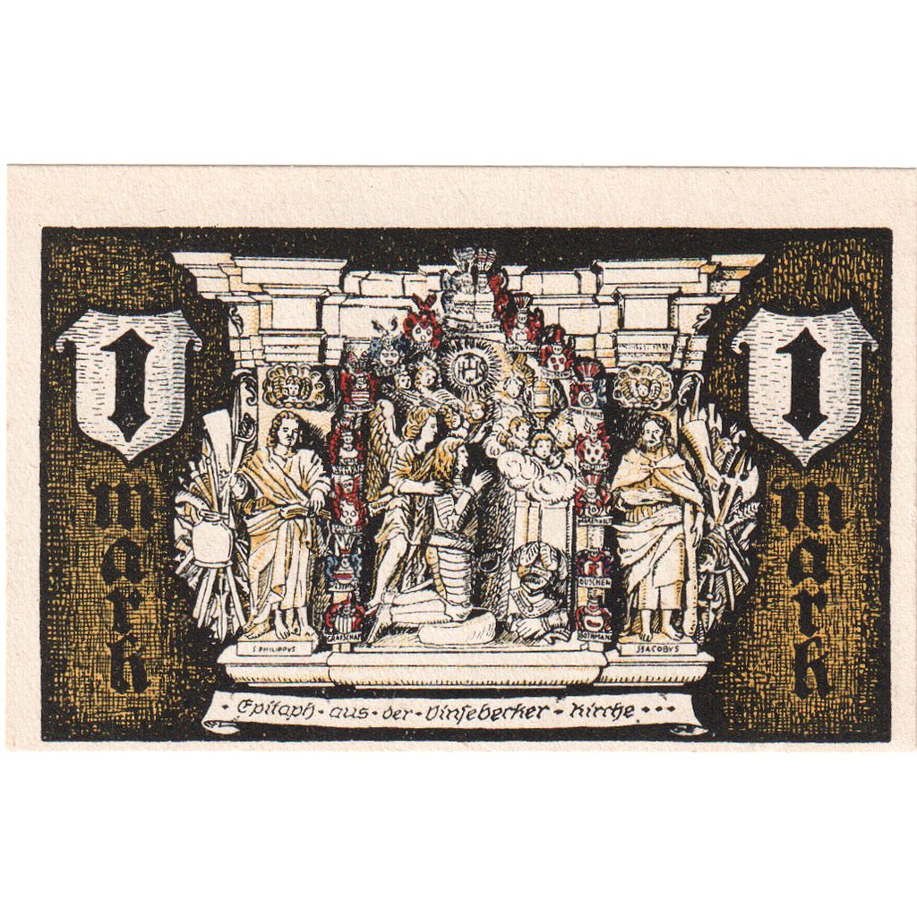Germania, Vinsebeck, 1 Mark, 1921-05-15, SPL