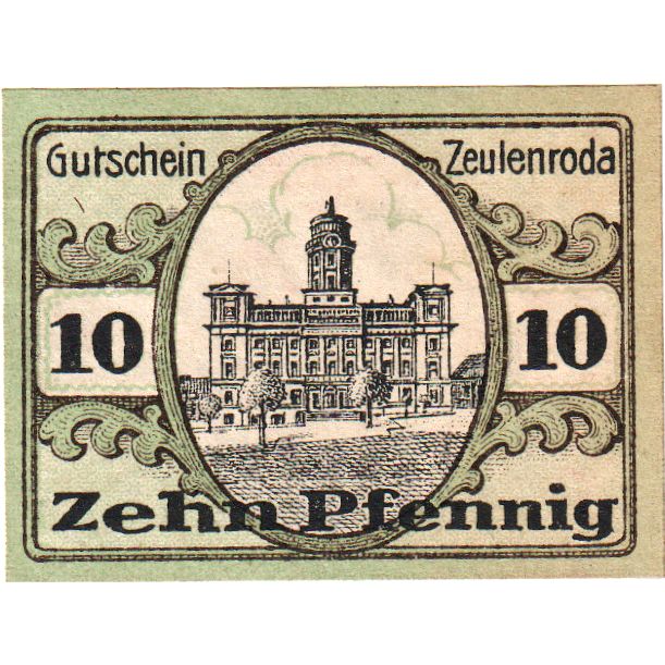Germania, Zeulenroda, 10 Pfennig, 1920-01-01, SPL